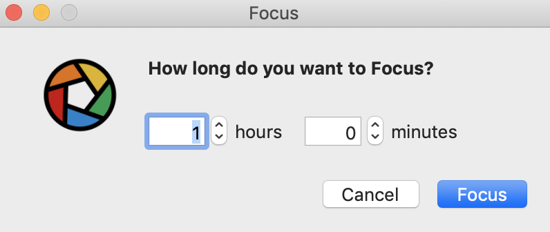 focus mac