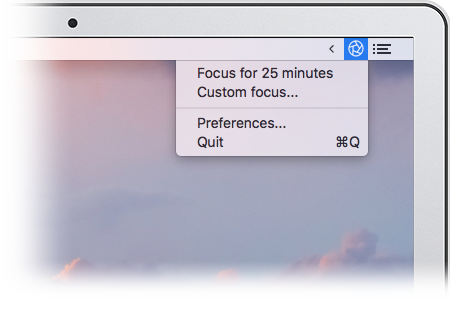 Focus is a Mac app that blocks distractions so you can be productive and accomplish your best work.