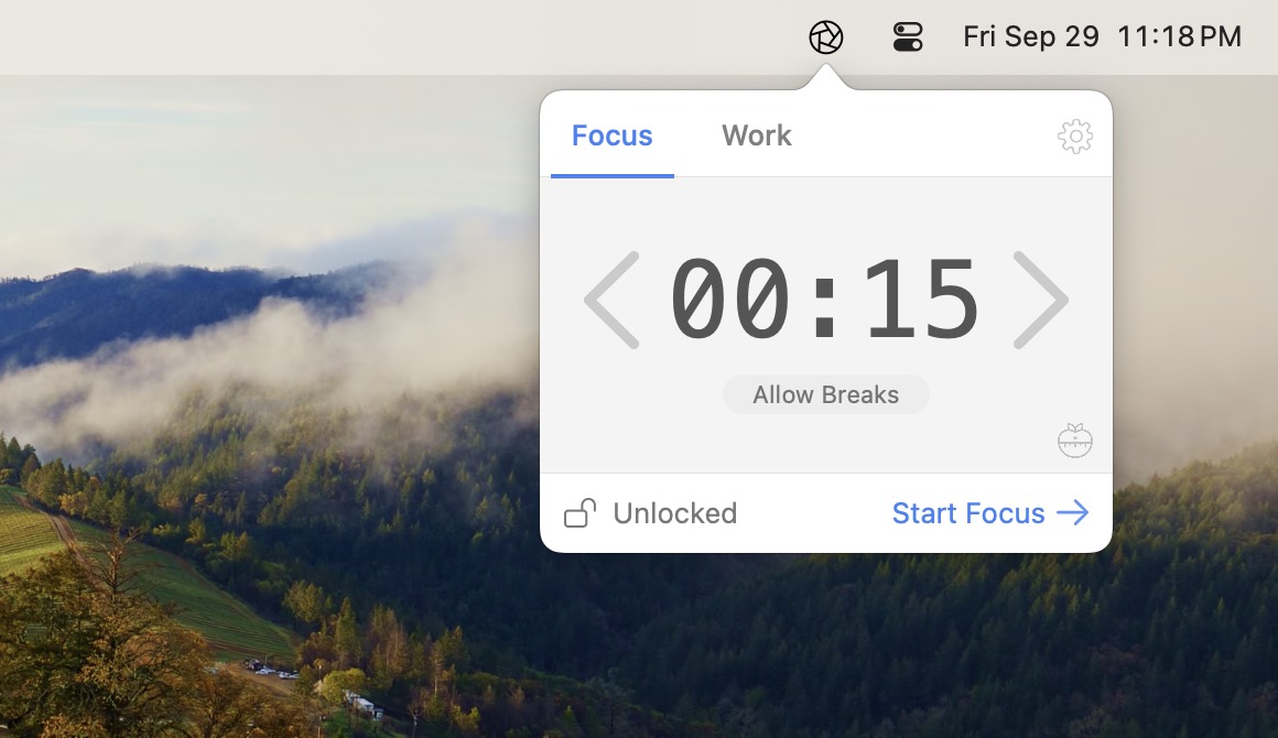 Focus is a Mac app that removes distractions so you can focus and do your best work.